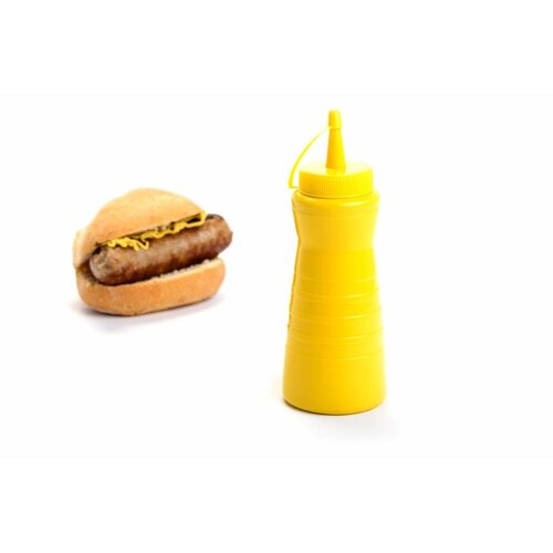 Hendi Flacon Distributeur | Easy Squeeze | Transparent | 200ml | Lot de 3 Pièces