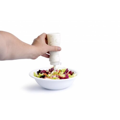 Hendi Flacon Distributeur | Easy Squeeze | Transparent | 200ml | Lot de 3 Pièces