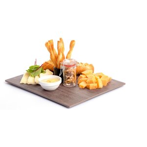 Hendi Plateau GN 2/4 | Melamine | Imitation Bois | 525x160x10(h)mm Hendi Plateau GN 2/4 | Melamine | Imitation Bois | 525x160x10(h)mm