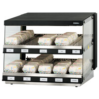 Vitrine Chauffante Pour Burger | Lampes UV | 30 tot 90°C | 800x640x(H)685mm