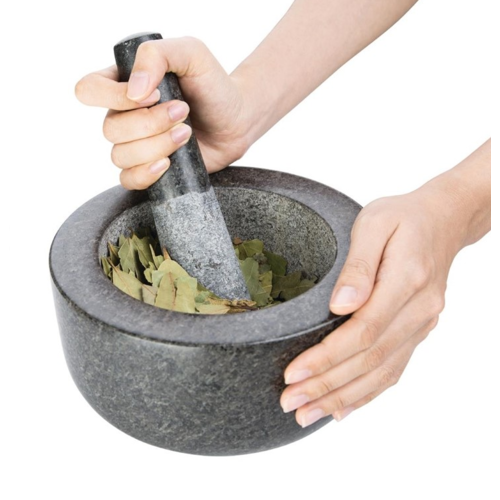 Vogue Pilon et Mortier | en Granite | 203(Ø)mm