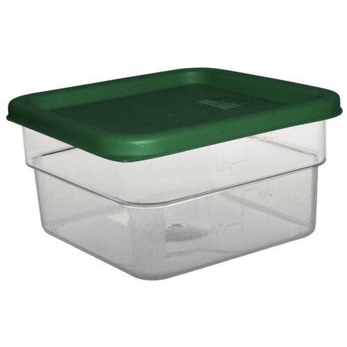 Vogue  Boîte à Nourriture PC | Code de couleur | Carré | 1,5 litres |  Disponible en Plusieurs Tailles