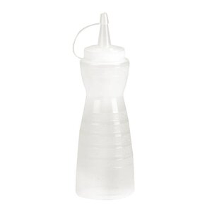 Vogue Bouteille de Sauce| Bouchon Transparent | 340ml