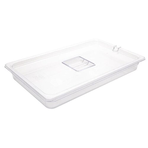 Vogue Bac GN1/1| En Polycarbonate | Transparent | 	Profondeur 65mm| Volume 8,50L