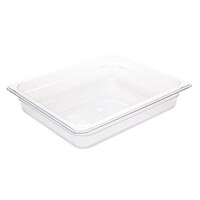 Bac GN1/2 | En Polycarbonate | Transparent | Profondeur 65mm| Volume 3,80L