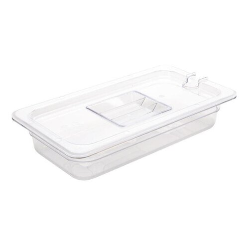 Vogue Bac GN1/3 | En Polycarbonate | Transparent | Profondeur 65mm| Volume 2,50L