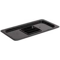 Couvercle GN1/3 | Noir | en Polycarbonate | 325(l) X 176(p)mm