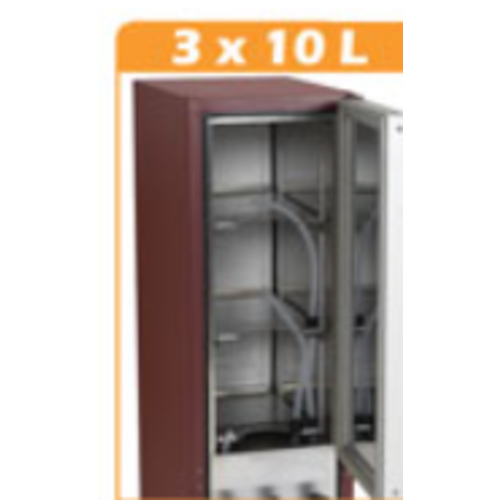 Diamond Distributeur à Vin | BiB | 3x10L | 350x455xh1145mm