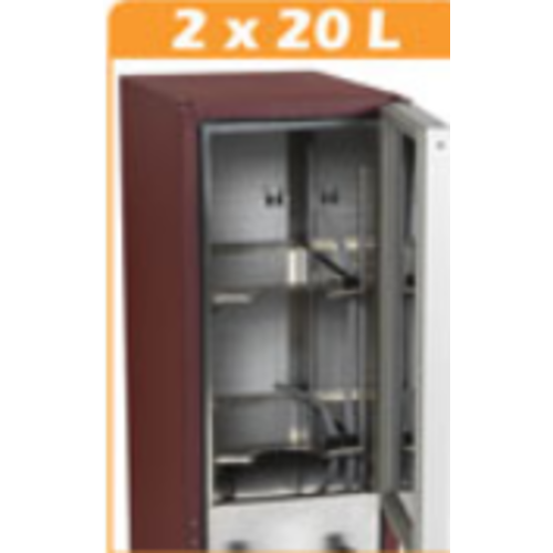 Diamond Distributeur à Vin | BiB | 2x20L | 392x595xh1120mm