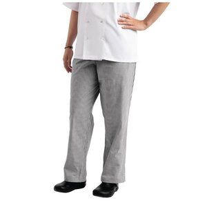 Whites Chefs Clothing Pantalon de Cuisine | Whites Easyfit | A Carreaux Blanc/Noir | Unisexe | Disponible en 6 Tailles