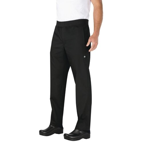 Chef Works Urban Pantalon Slim Léger | Chef Works | Homme | Noir | Disponible en 5 Tailles