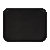 Plateau Rectangulaire | Antidérapant | Fibre de Verre | Camtread Cambro | Noir | 457x355mm