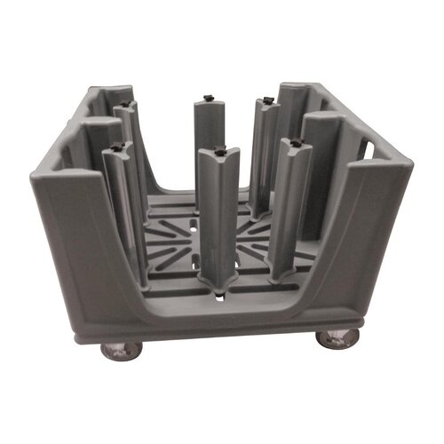 Cambro Chariot Ajustable | Convient pour 45 à 60 Assiettes par Colonne | 6 Colonnes | 984x762x(H)902mm