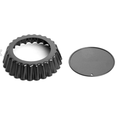 Vogue Moule à Tartelettes | Fond Amovible | Disponible en Ø80  Ø100 et Ø120mm