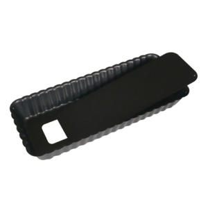 De Buyer Moule à Tarte | Antiadhésif | Rectangulaire | Fond Amovible | Disponible en 2 Tailles