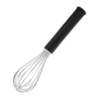Fouet Professionnel | Vogue | Manche en Vinyle Noir | Inox | Disponible en 3 Tailles