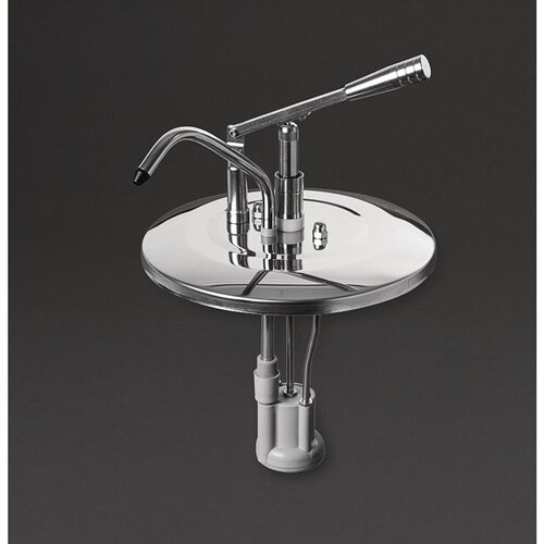 Schneider Distributeur de Sauce | à Levier | 10 Litres | Pompe Réglable | Ø275x(H)440mm Schneider Distributeur de Sauce | à Levier | 10 Litres | Pompe Réglable | Ø275x(H)440mm