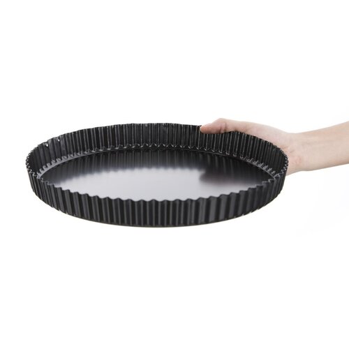 Vogue Moule à Tarte | Antiadhésif | Fond Fixe | Ø300x(H)35mm