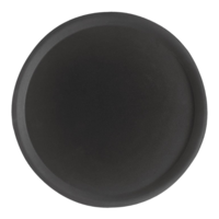 Plateau de Service | Rond | Fibre de Verre | Antidérapant | Noir | Disponible en 3 Tailles