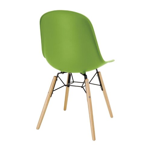 Bolero Chaise Moulée | Structure en Acier | Coque en Polypropylène | Pieds en Bois | Lot de 2 Pièces | 460x540x(H)830mm | Disponible en 4 Couleurs Bolero Chaise Moulée | Structure en Acier | Coque en Polypropylène | Pieds en Bois | Lot de 2 Pièces | 460x540x(H)830mm | Disponible en 4 Couleurs
