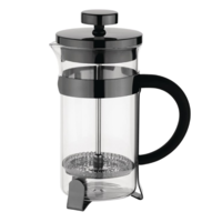 Cafetière à Piston | Inox | Gris Titane | Disponible en 3 Tailles
