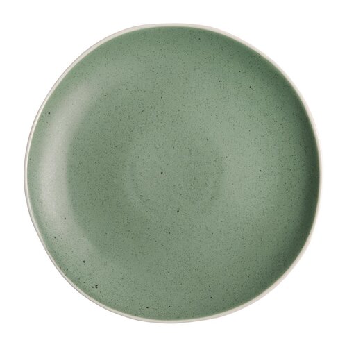 Olympia Assiette Plate Verte | Chia Olympia | Lot de 6 Pièces | Disponible en 2 Tailles