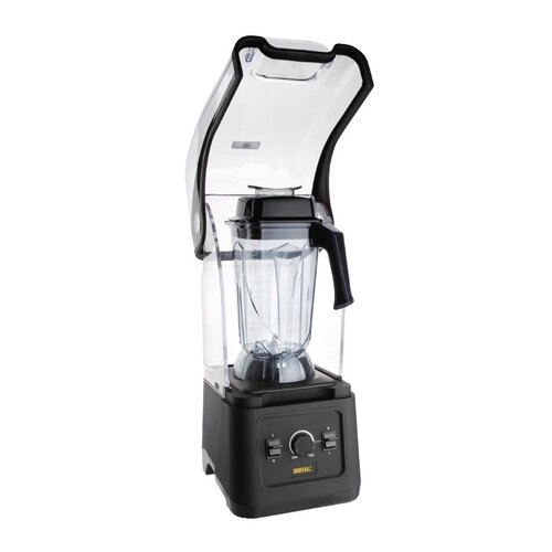 Buffalo Blender 2,5 Litres | avec Capot Insonorisant | Vitesse Réglable | 1,68kW | 253x236x(H)548mm Buffalo Blender 2,5 Litres | avec Capot Insonorisant | Vitesse Réglable | 1,68kW | 253x236x(H)548mm