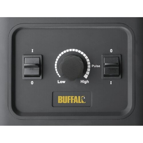 Buffalo Blender 2,5 Litres | avec Capot Insonorisant | Vitesse Réglable | 1,68kW | 253x236x(H)548mm Buffalo Blender 2,5 Litres | avec Capot Insonorisant | Vitesse Réglable | 1,68kW | 253x236x(H)548mm