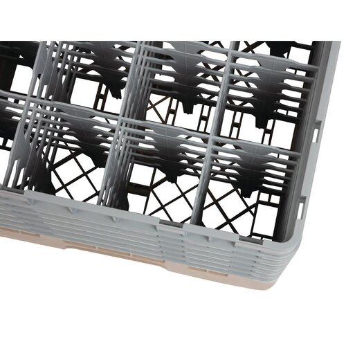 XXLselect Casier de Lavage | Verres | 16 Compartiments | Hauteur Maximale 298mm