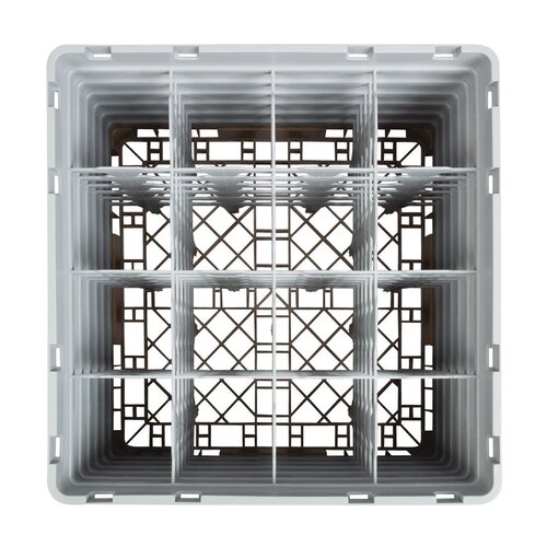 XXLselect Casier de Lavage | Verres | 16 Compartiments | Hauteur Maximale 298mm