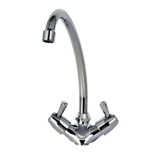 XXLselect Robinet Mélangeur | Monotrou | 2 Robinets | Disponible en 2 Longueurs XXLselect Robinet Mélangeur | Monotrou | 2 Robinets | Disponible en 2 Longueurs