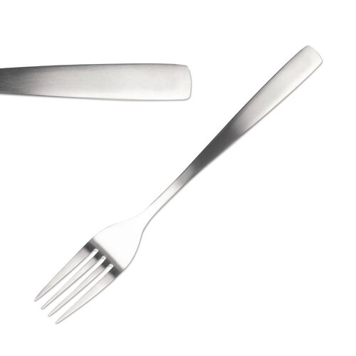 Comas Fourchettes à Dessert | Satin Comas | Inox | 183mm | Lot de 12 Pièces