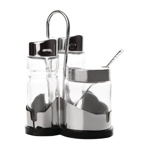 Comas Ménagère 3 Pièces | Sel, Poivre et Moutarde | 106x100x(H)218mm