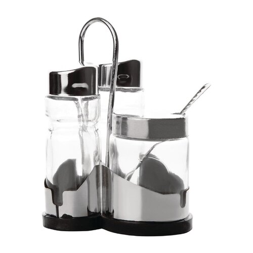 Comas Ménagère 3 Pièces | Sel, Poivre et Moutarde | 106x100x(H)218mm