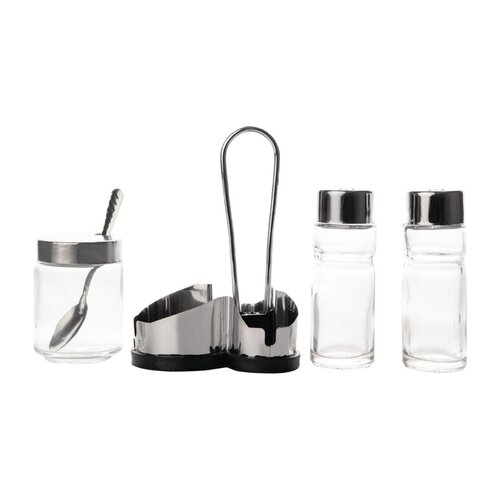 Comas Ménagère 3 Pièces | Sel, Poivre et Moutarde | 106x100x(H)218mm