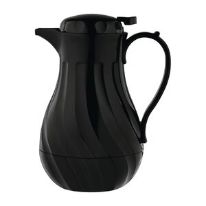 Olympia Pichet Isotherme | Torsadé | Noir | 2 Litres | Ø182x(H)284mm