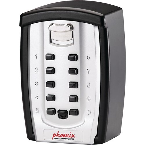 Phoenix Boîte à Clés | Couvercle Résistant | Code Numérique | 94x71x(H)136mm Phoenix Boîte à Clés | Couvercle Résistant | Code Numérique | 94x71x(H)136mm