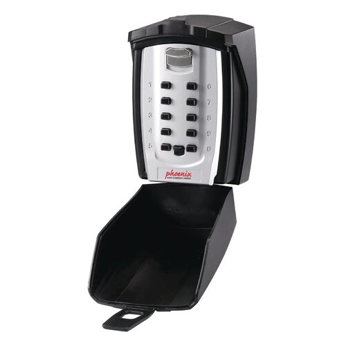 Phoenix Boîte à Clés | Couvercle Résistant | Code Numérique | 94x71x(H)136mm Phoenix Boîte à Clés | Couvercle Résistant | Code Numérique | 94x71x(H)136mm