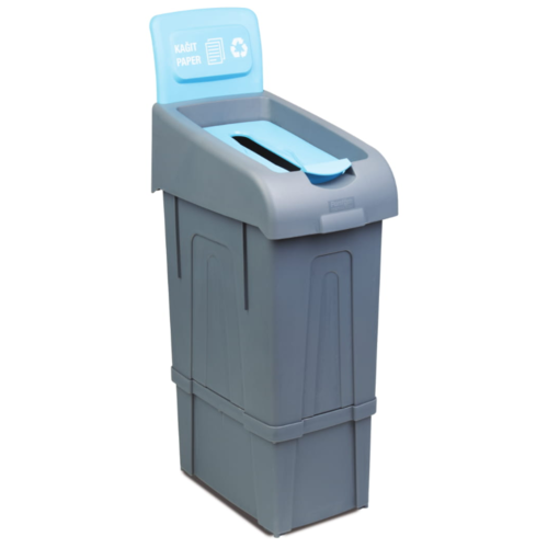 Combisteel Poubelle tri Papier | 80 L | 340x550x(h)1050mm