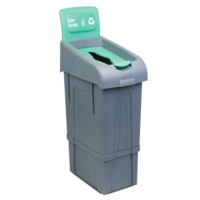 Poubelle pour Tri de Verres | 80L | 340x550x(h)1050mm