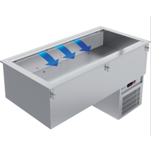 Diamond Elément Cuve Réfrigérée | Ventilée | 3x GN 1/1 | 1115x720x(h)678mm