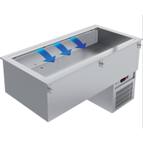 Diamond Elément Cuve Réfrigérée | Ventilée | 3x GN 1/1 | 1115x720x(h)678mm