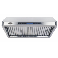 Hotte Extractor Modèle Complet | Acier Inoxydable 430 | 3 Filtres | 1200x560x250mm | 1530 m³ p / h
