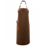 Tablier en Cuir Kansas Rouille | Disponible en 4 tailles