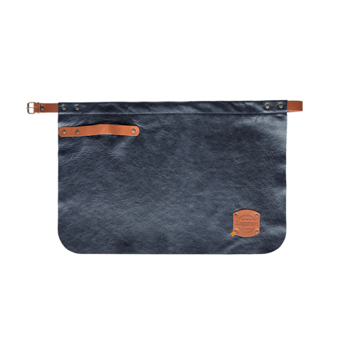 Xapron Tablier en cuir New York Bleu Marine | Disponible en 4 tailles