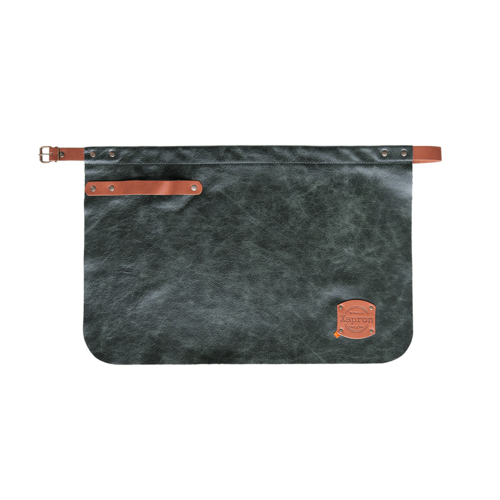 Xapron Tablier en cuir New York Vert | Disponible en 4 tailles