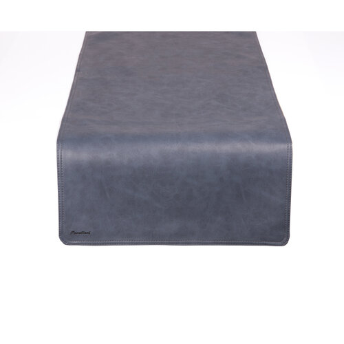 Pavelinni Chemin de Table Vintage | Cuir | 450x1200mm | Disponible en 8 Couleurs