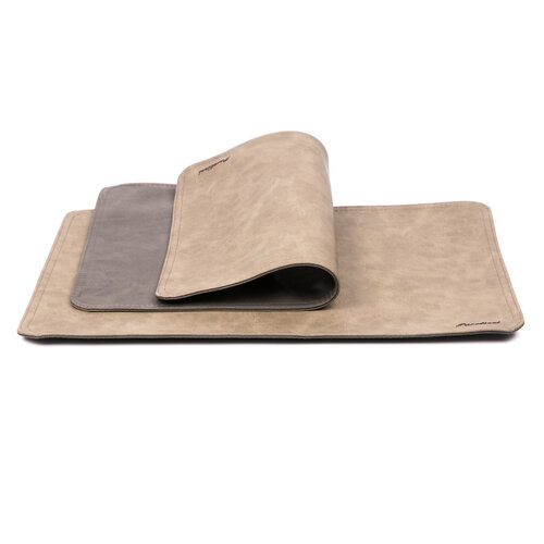 Pavelinni Set de Table Vintage | Cuir | Double Face | 300x450mm | Disponible en 8 Couleurs