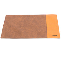 Set de Table Stripe | Cuir | Double Face | 300x450mm | Disponible en 10 Couleurs