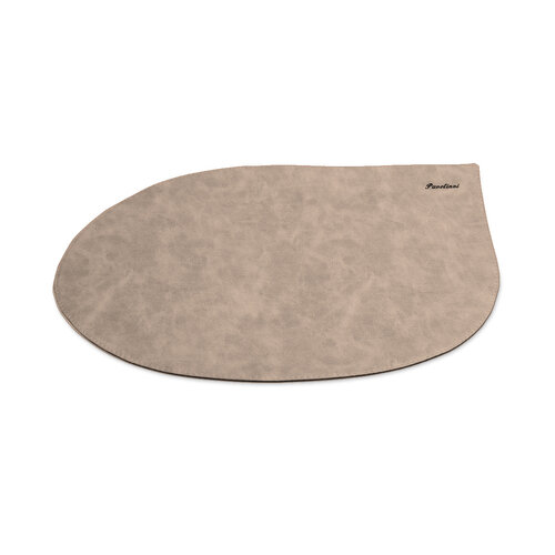 Pavelinni Set de Table Drop Vintage | Cuir | Rond | 300x450mm | Disponible en 8 Couleurs Pavelinni Set de Table Drop Vintage | Cuir | Rond | 300x450mm | Disponible en 8 Couleurs
